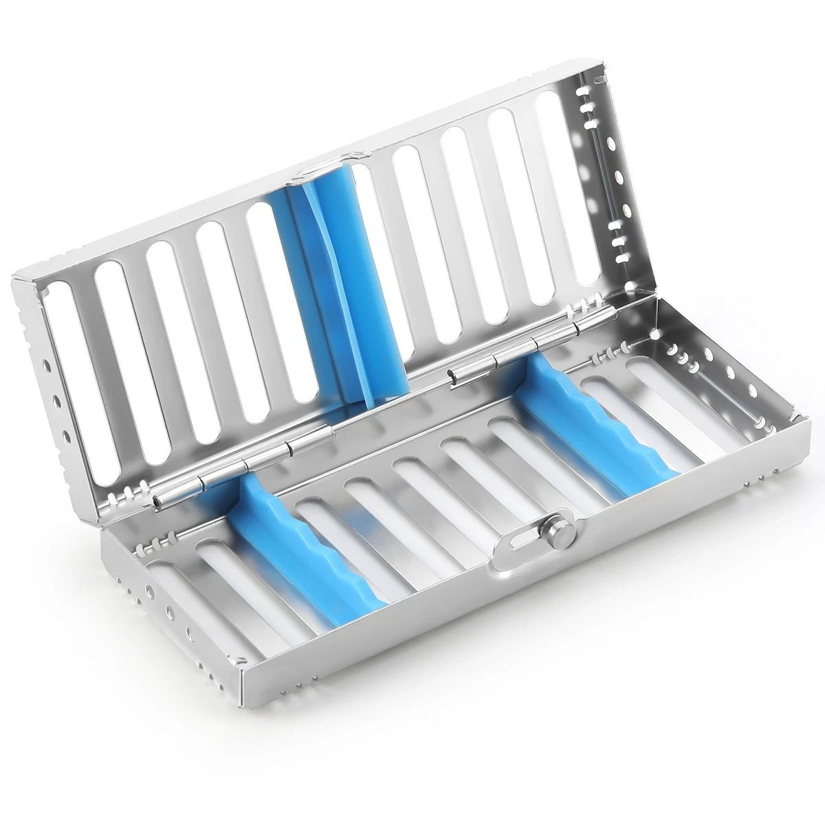 Dental Plastic/Metal 5/10/20 Instrument Disinfection Cassette Sterilization Box