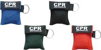 CPR Mask and PVC Disposable Gloves 20PCS for Pocket or Key chain, CPR Emergency