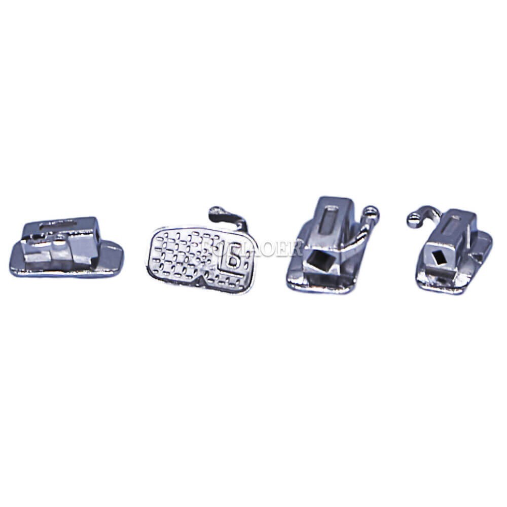 1 × Dental orthodontic 1st molar Monoblock buccal tube Roth 0.022 50sets BOMAOER