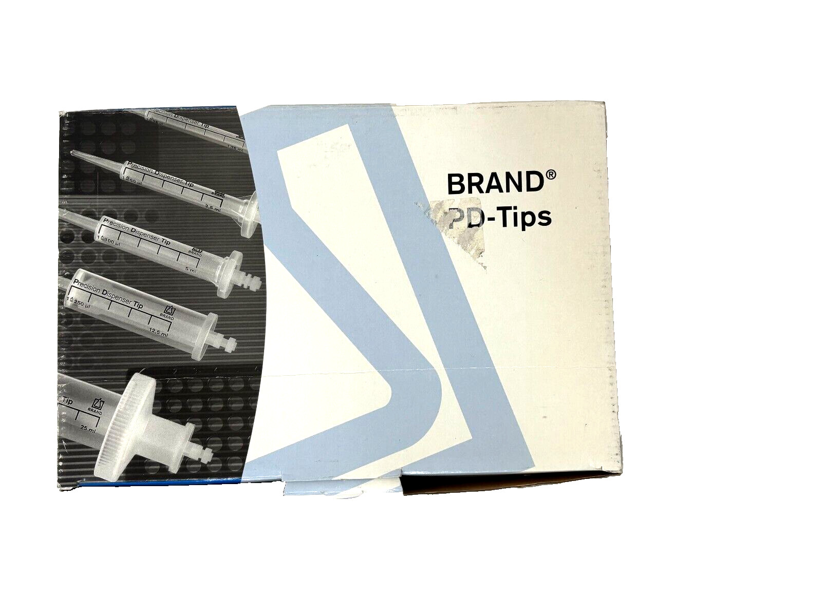 NEW 702382 PLASTIBRAND PD-TIPS Non-Sterile Repeater Pipet Tips,50ML, QTY 25/box
