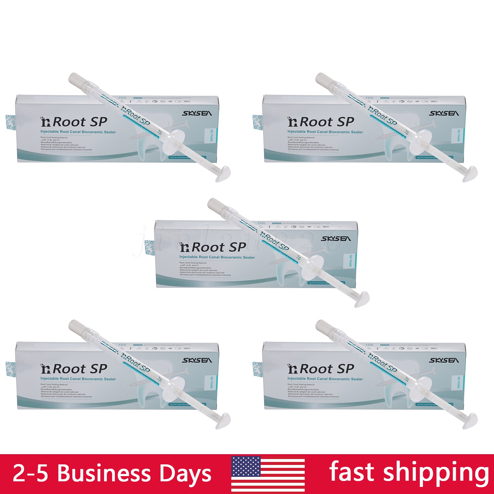 1g SP Dental Injectable Root Canal Bioceramic Sealer Endodontic Sealing Filling