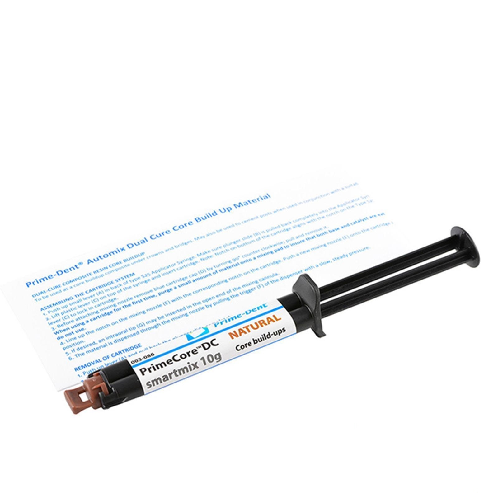 Prime Core DC Smartmix Dual-Cure Core Build Up Dental Material by Prime Dental