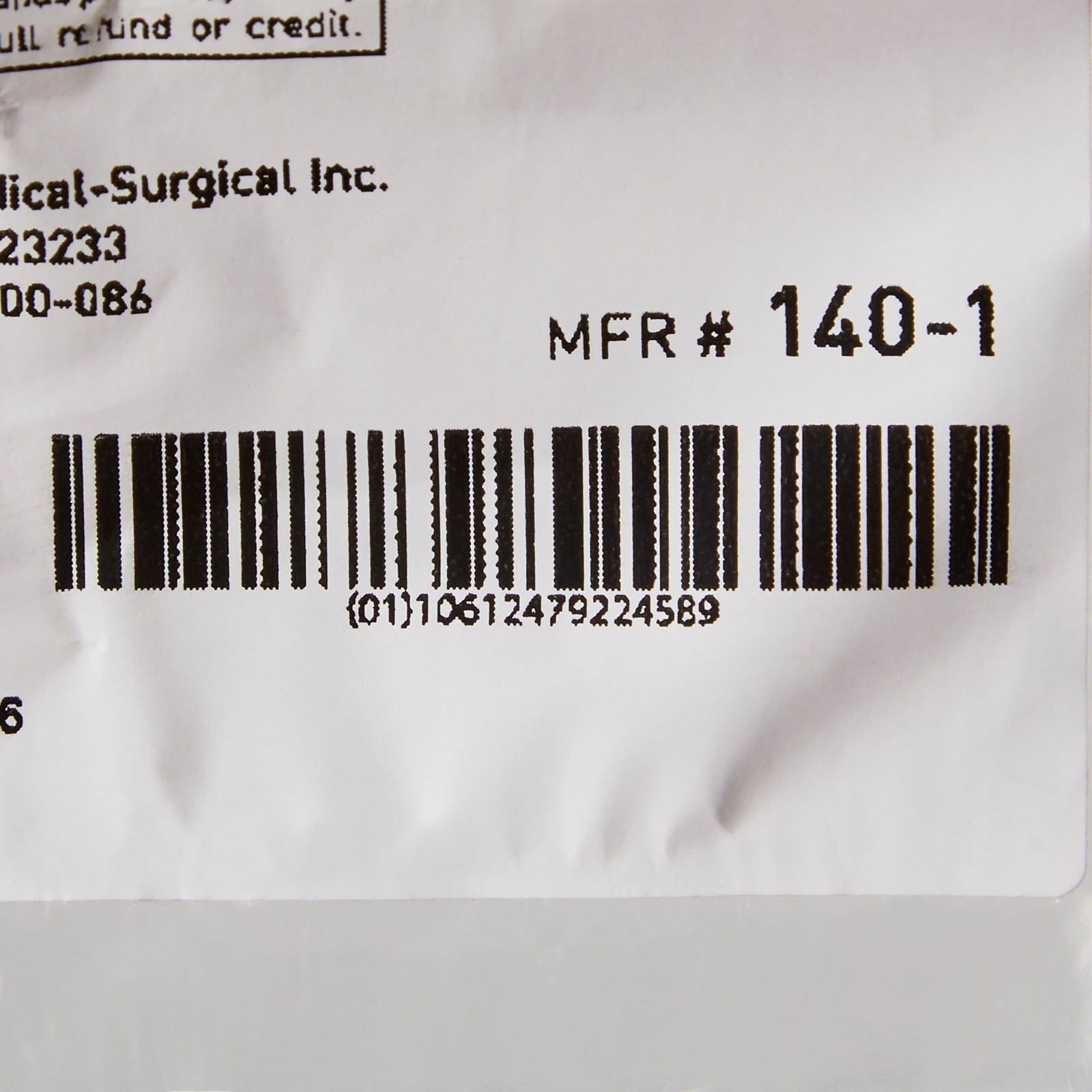 McKesson Ear Wash Basin Kidney Reusable White 140-1 12 Ct