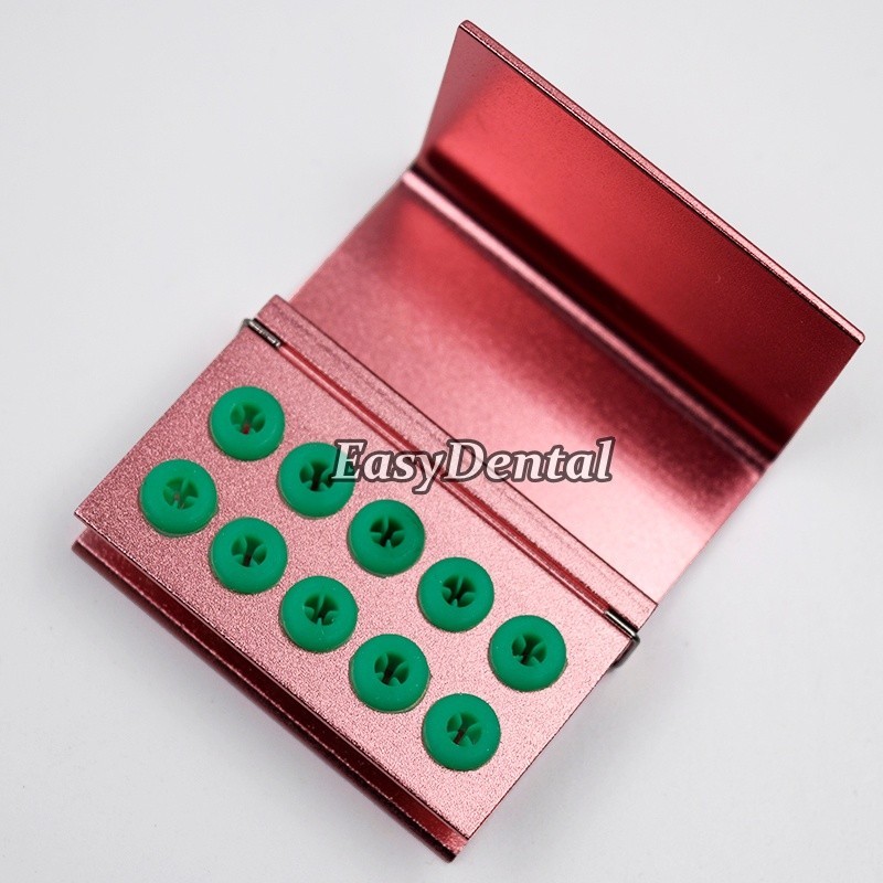 Dental Bur Holder Block Disinfection Box 10/15/16/24/30/56/100/142/152 Holes