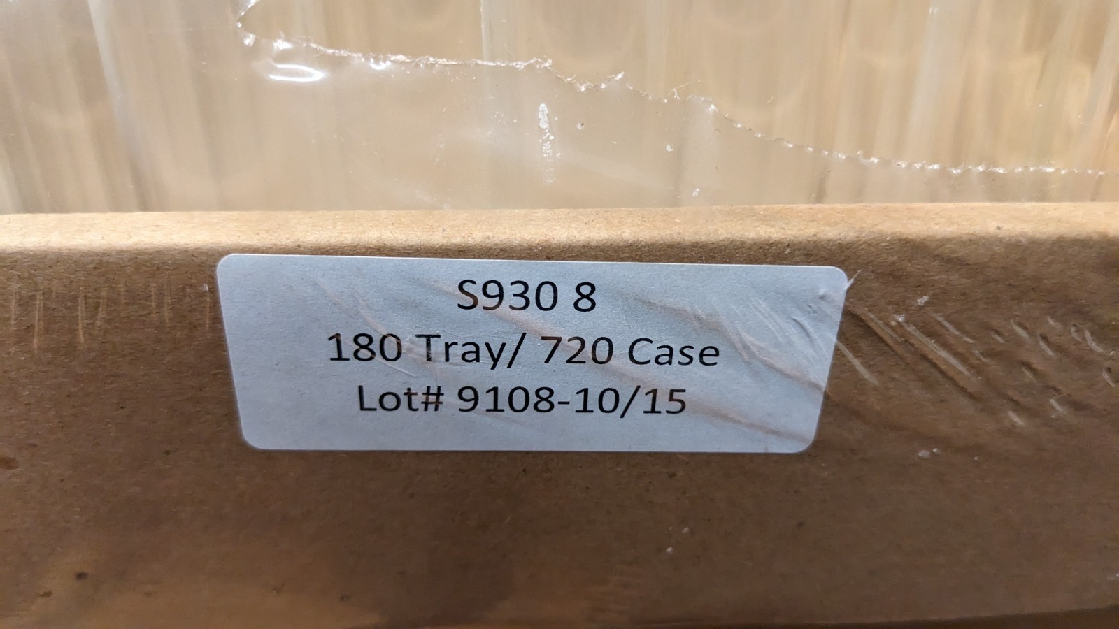 Bulk Lot 360 Glass Shell Vials 8 Dram 30mL 1oz Clear NOS 25mm x 95mm 2X180/Tray