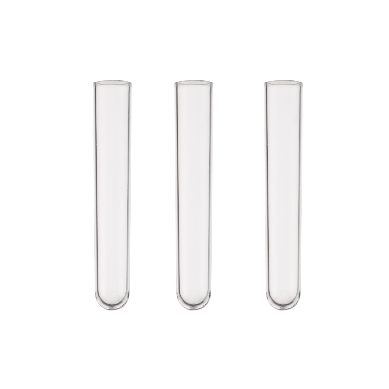 Kashi Scientific 16x100mm Tubes, Polypropylene / Polystyrene, U- Bottom, 200/Bag