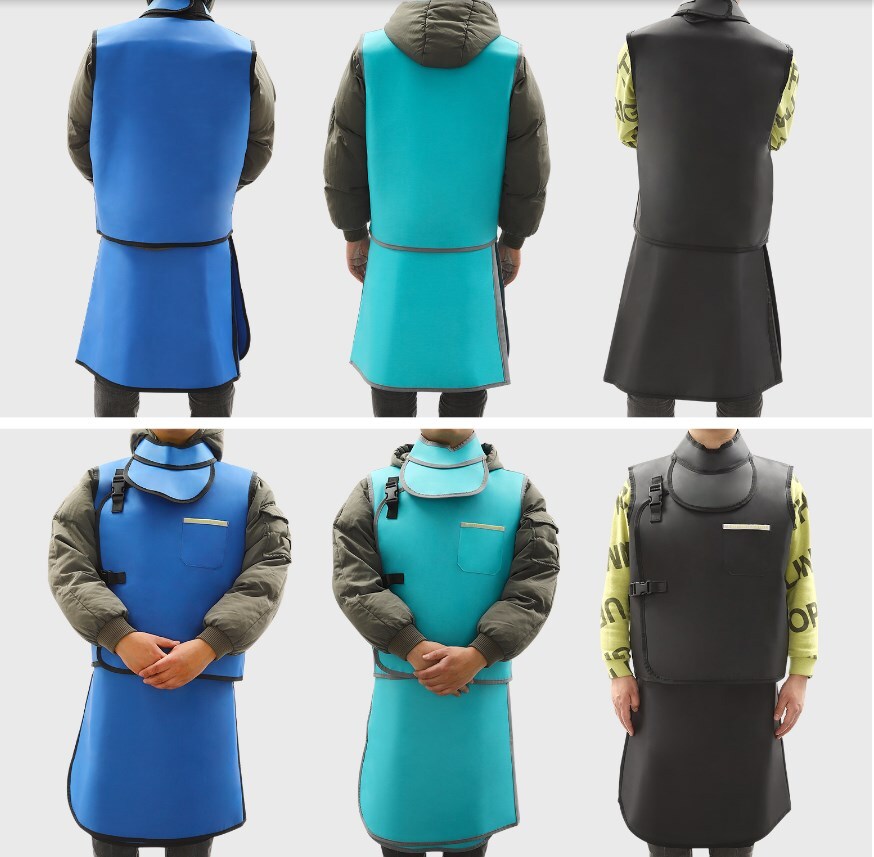 Medical Dental X-Ray Protective Lead Apron 0.5mmp Radiation Protection Vest Suit
