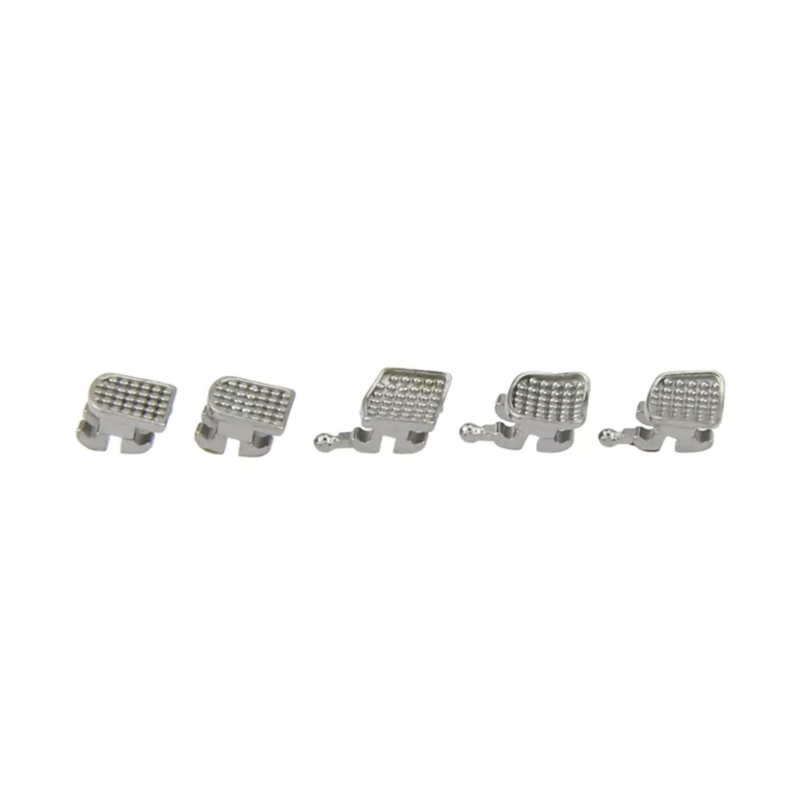 Dental Orthodontic Metal Brackets Braces Mini Roth MBT 018 022 345 Hooks MIM