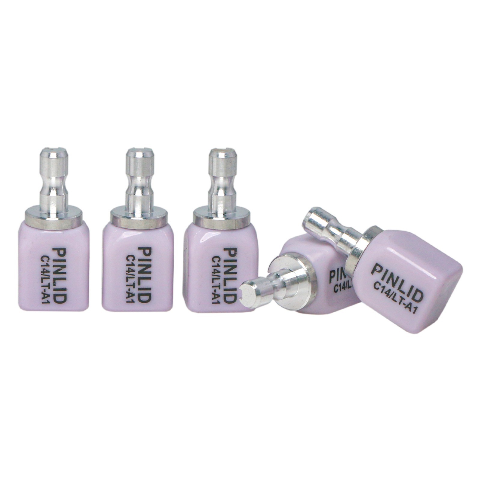 5Pcs/Box C14 LT Dental Block Lithium Disilicate CEREC Translucency Dentistry Lab
