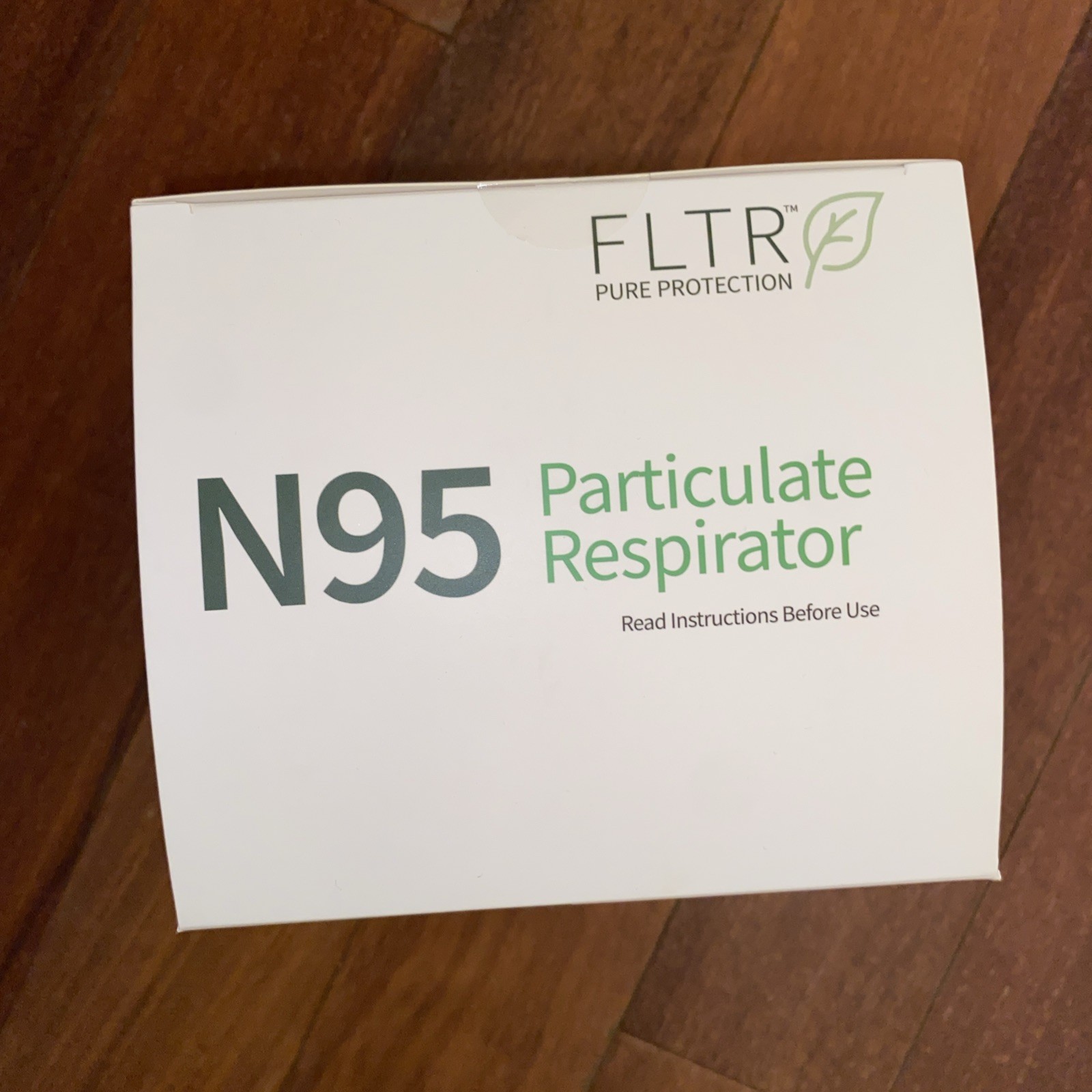 FLTR NIOSH Certified 20 pieces N95 Pure Protection Respirator Face Masks