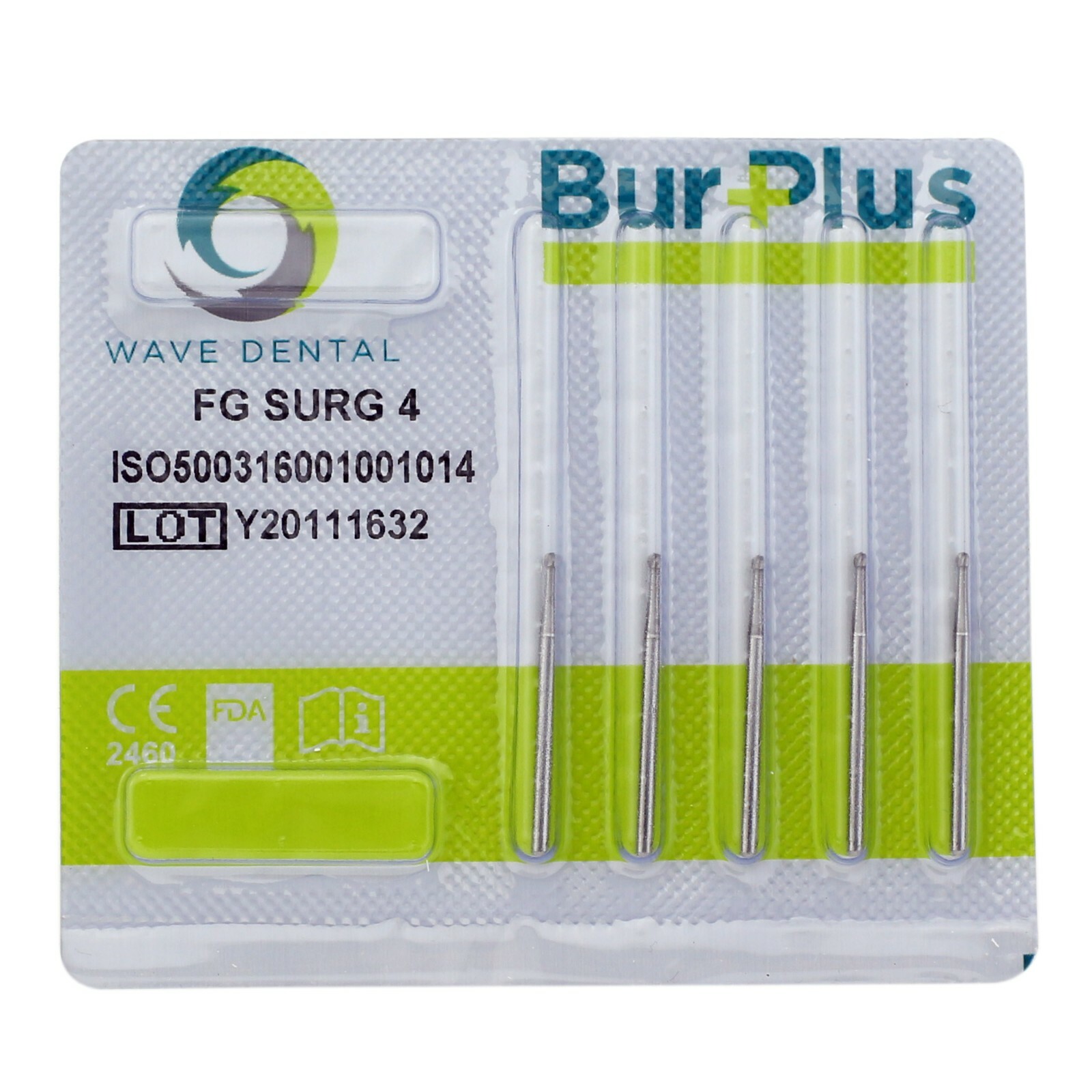 Wave Dental Surgical Burs Round Carbide Surgical Length Bur 25mm FGOS High Speed