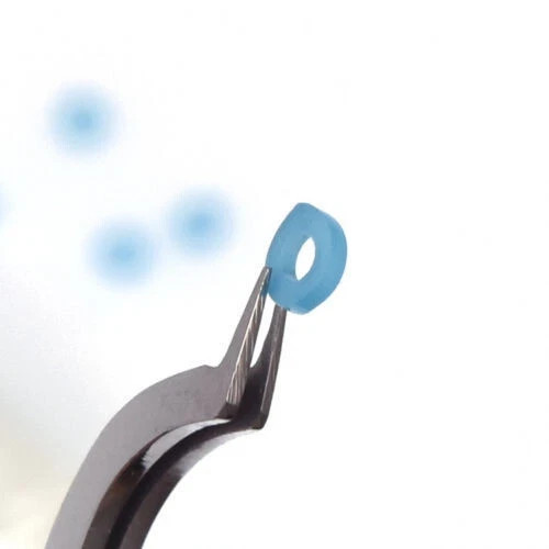 1000 Pcs/Pack Dental Rubber Force Orthodontic Separator Blue Ties Elastic Band