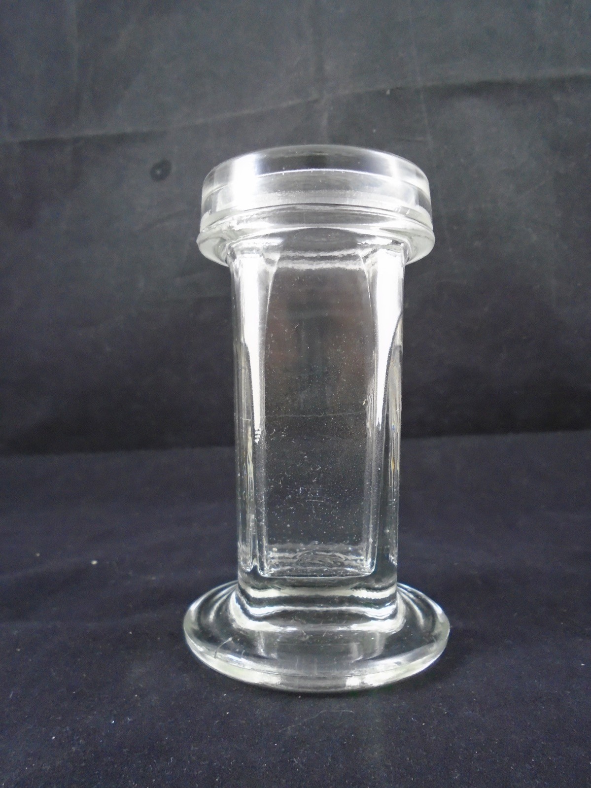 Variety Glass Glass Coplin Staining Jar with Cover 10-Slide Circular Base