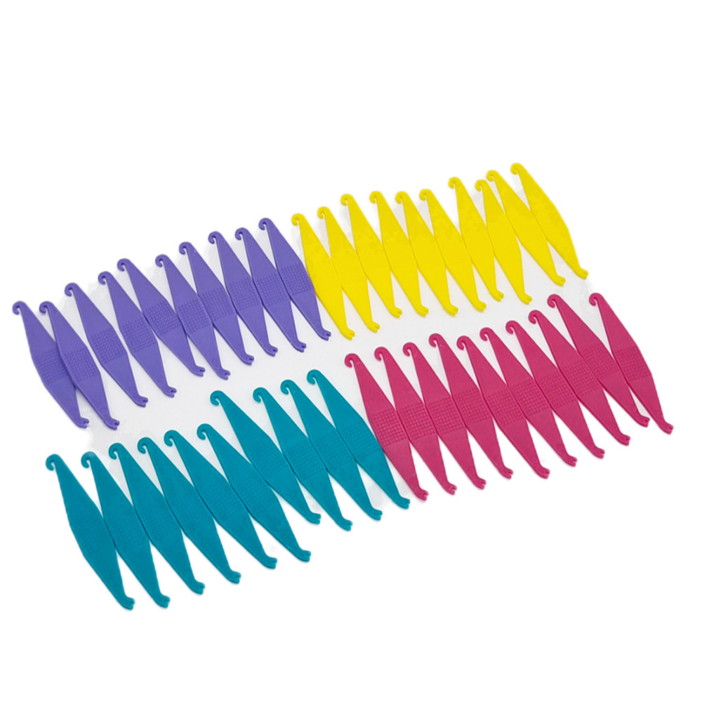 200Pcs Dental Orthodontic Elastic Rubber Band Pick Placer Plackers Assorted