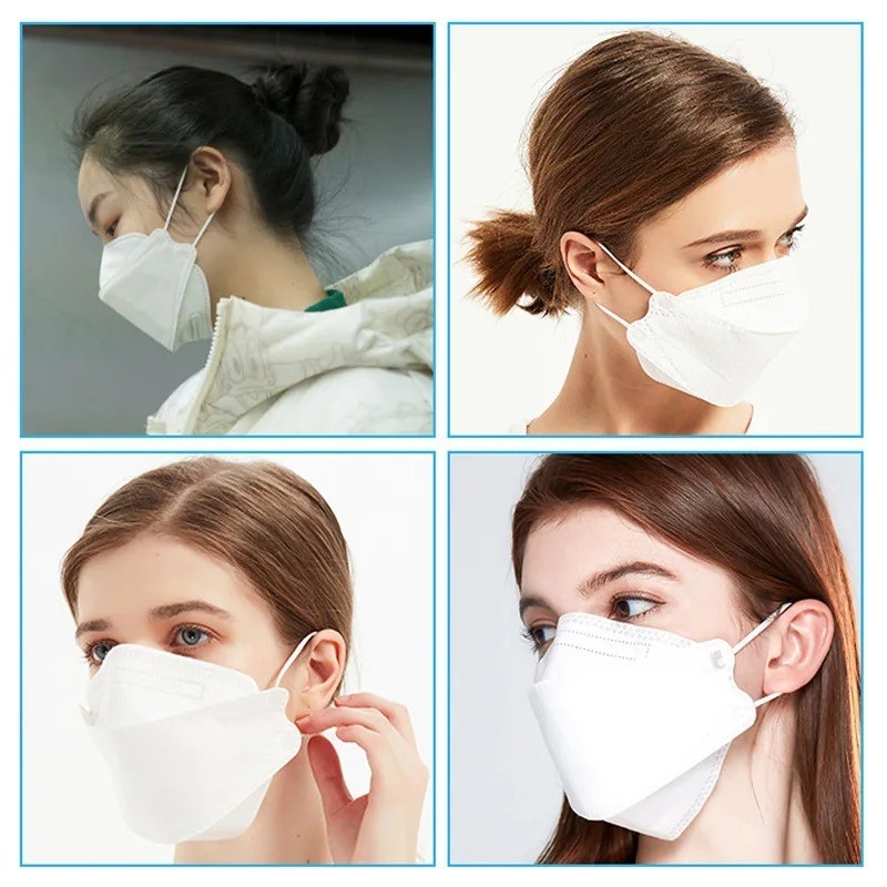 KN95 Face Mask Disposable Adults – 10 Pack 5 Layer Protection Adjustable KN95