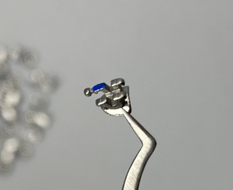 Dental Orthodontic Brackets Braces Standard MBT 022 Slot Hooks 345 Metal Bulk