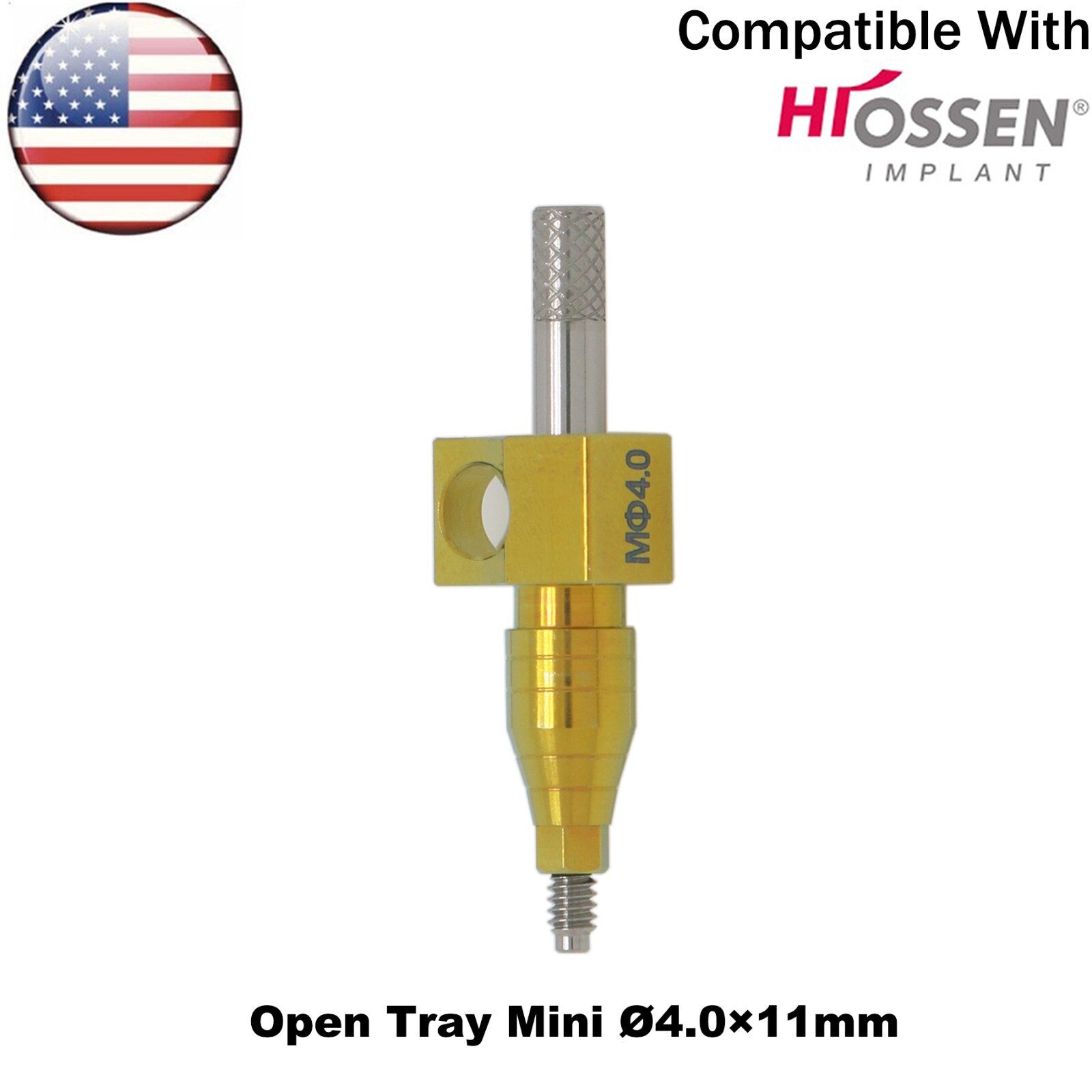 US Dental Transfer Impression Coping Open Tray M/R Fits Hiossen Osstem ET
