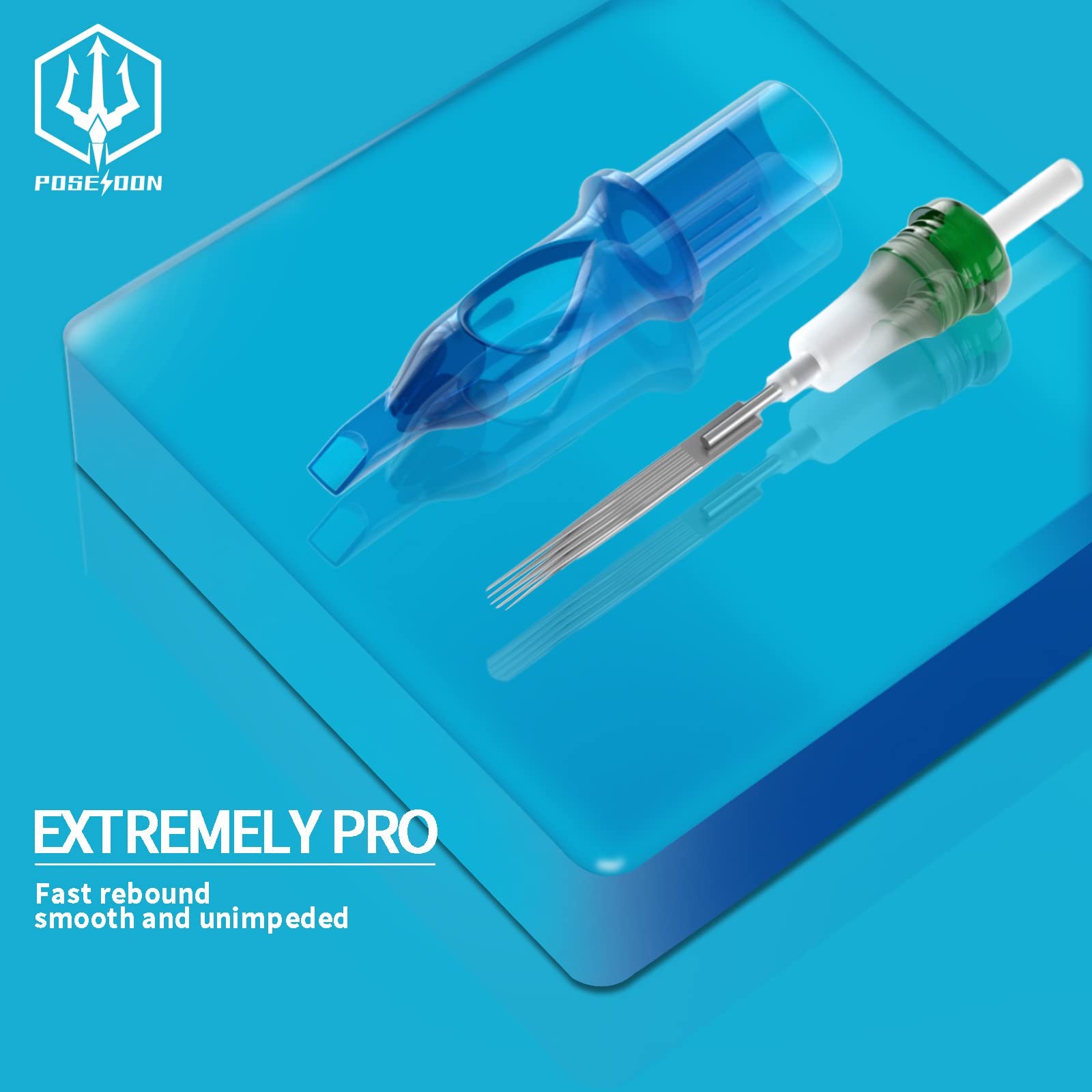 POSEIDON V3 Tattoo Cartridge Needles 30PCS Mixed Size 3RL 5RL 7RL 30MIX-10RL