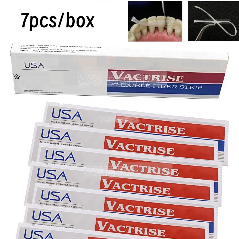 7pcs Dental Flexible Glass Fiber Strip Splint Composite Resin Bonding Ribbon USA