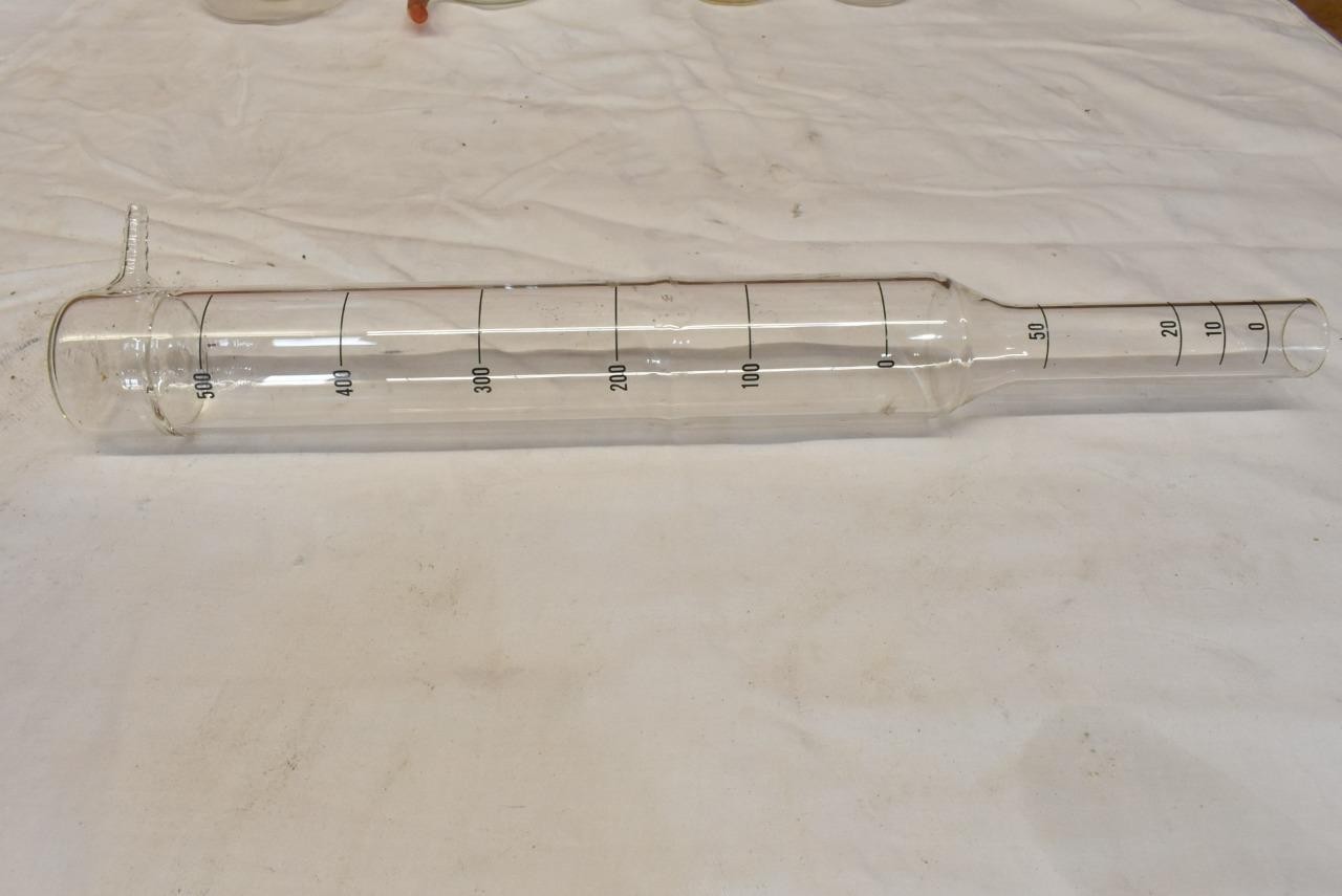 Vintage Scientific Glass Lab Machine Parts Buchi AG 190 Uster Pyrex 5650 Beakers