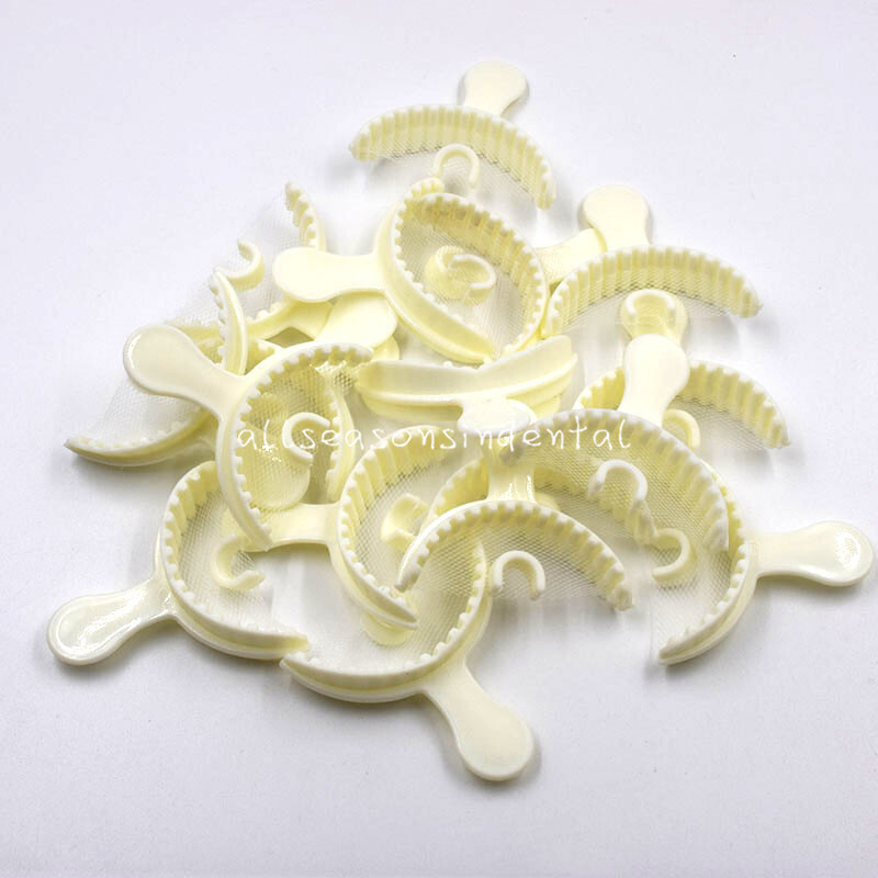 50 Pcs/Bag Dental Disposable Triple Impression Bite Registration Trays F/A/P/Q/S