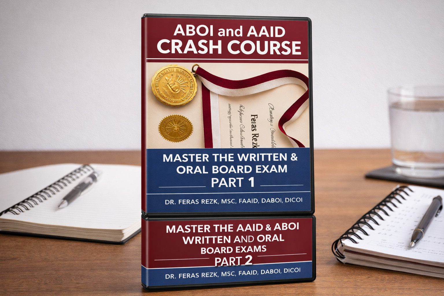 Dental DVD ABOI and AAID EXAM preparation video lecture PART 1 and 2