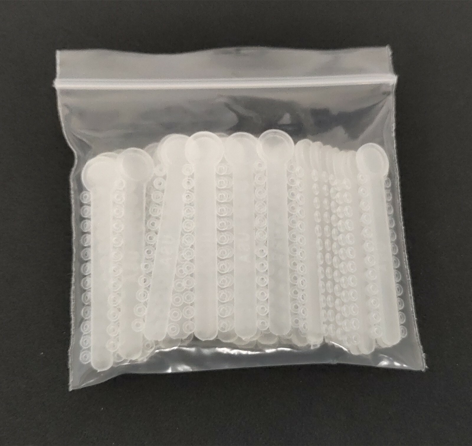 Dental Clear Elastic Ligature Ties Rubber Bands Transparent 1008Pcs/Pack