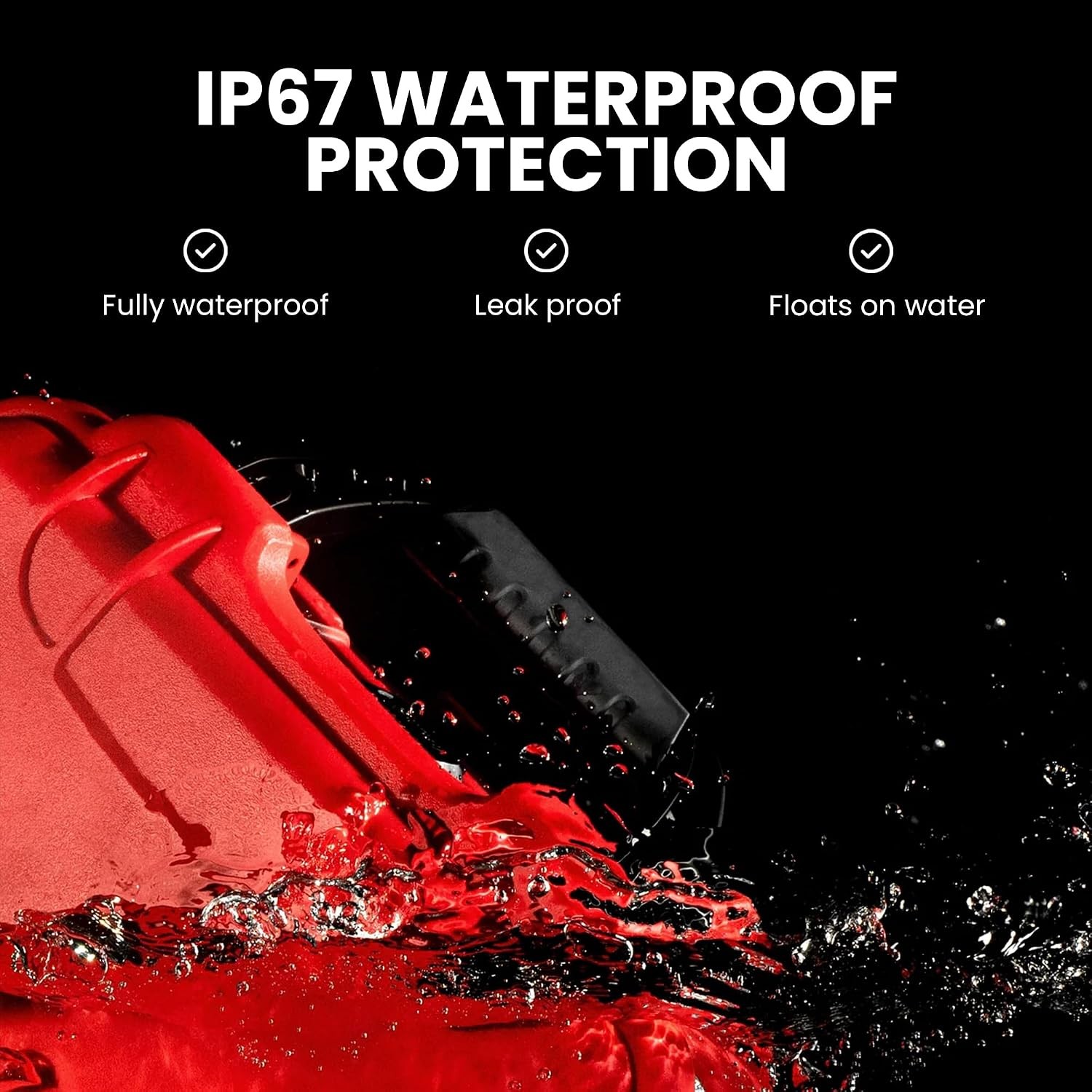 903 Waterproof First Aid Box – Durable, Empty Medical Organizer Case