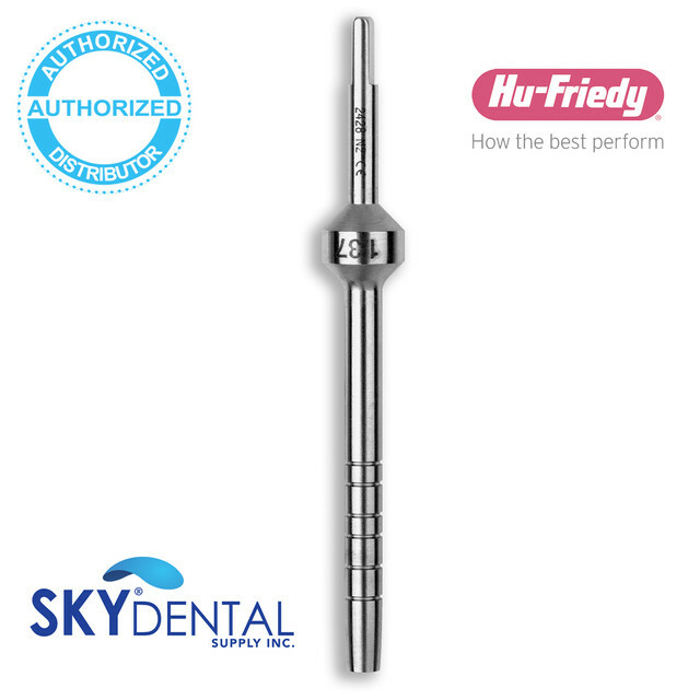 Hu-Friedy 3.7 mm Interchangable Osteotome Concave Tip, Straight – OSTMSH37