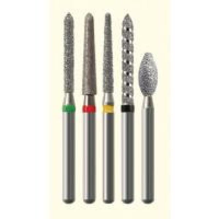 FG Medium Grit Axial Reduction Diamond Bur 5 pc Pack MADC.020
