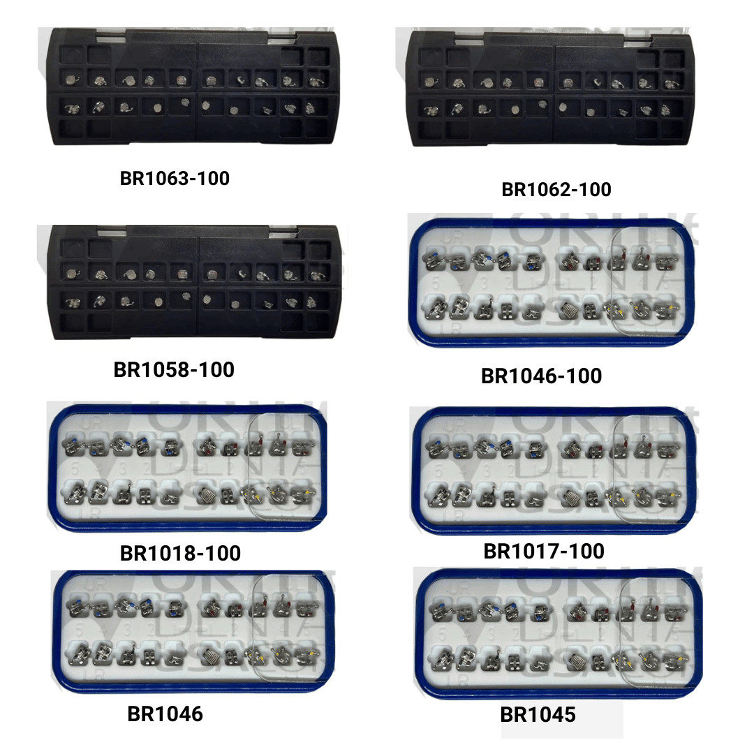 Orthodontic Brackets MIM mini hook 3,4,5 USA Seller Orthodentalusa Corp
