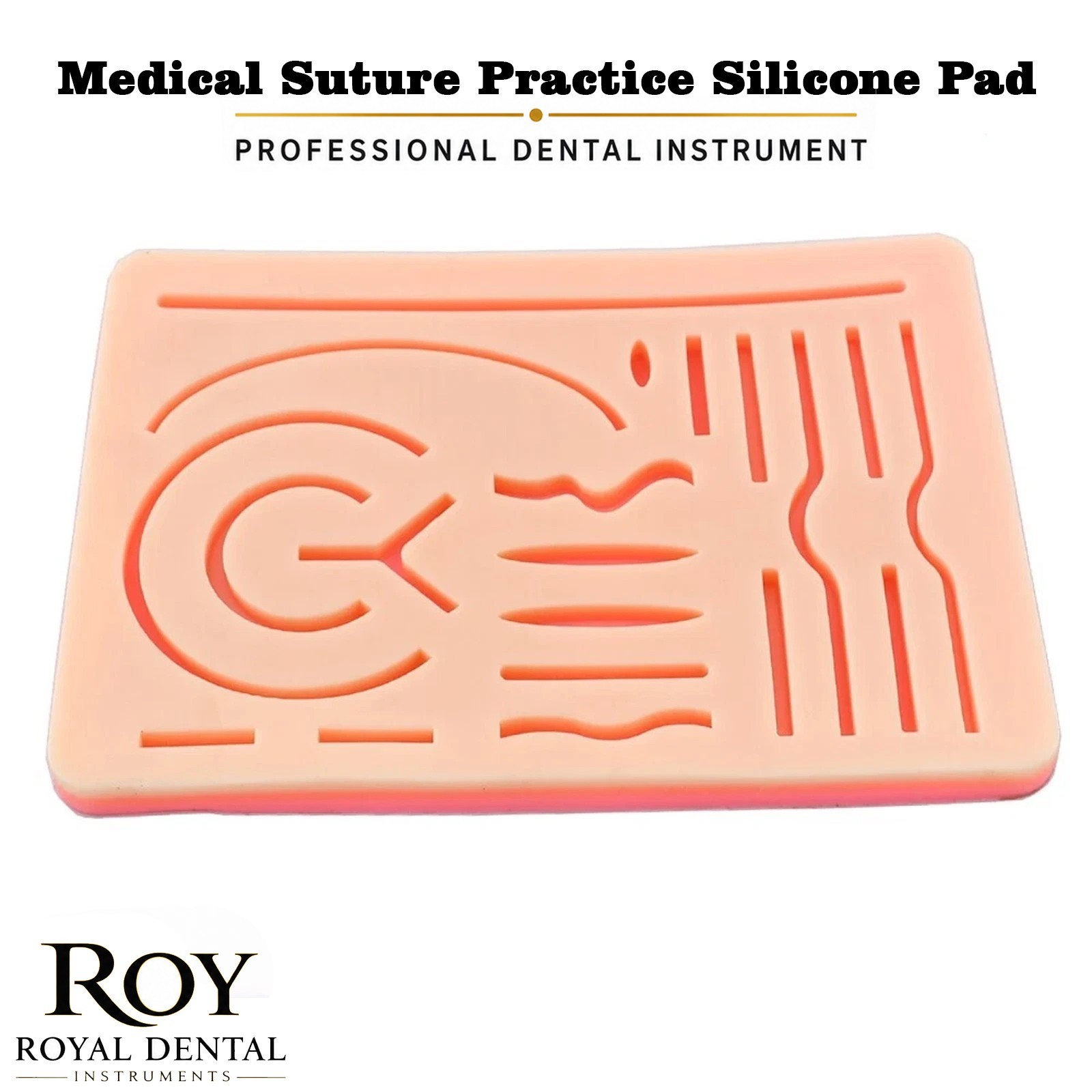 New Medical Skin Suture Practice Silicone Pad Wound Simulated For Training Kit