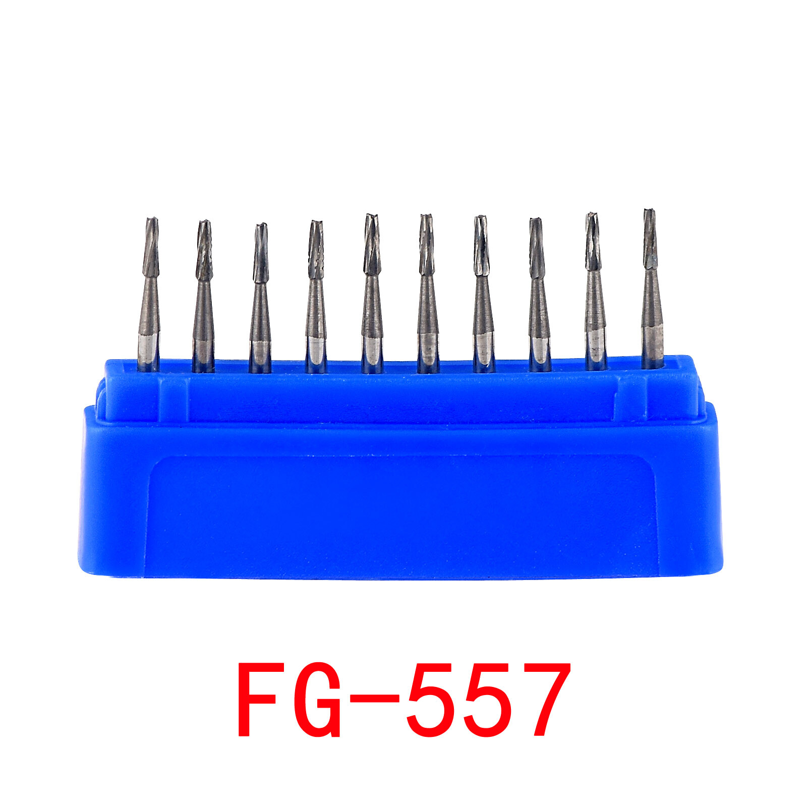 [USA]10*Dental Round Tungsten Carbide Burs FG Bur Drill For High Speed Handpiece