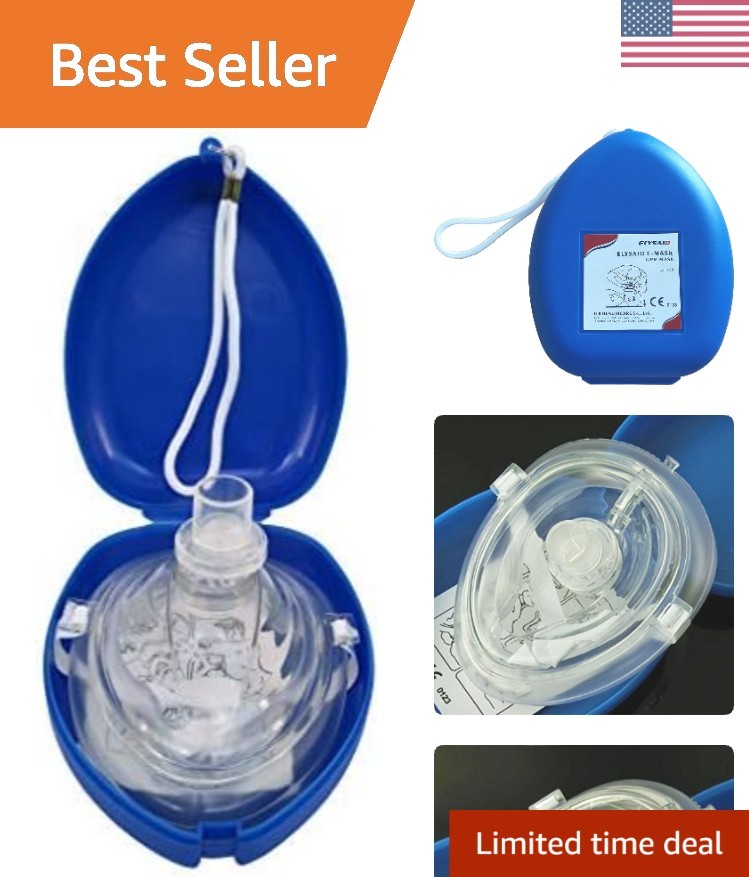 Lightweight Nylon CPR Barrier for Adults & Children – Easy to Carry & Store