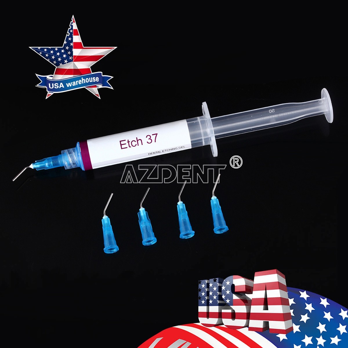 Dental Universal Light Cure Composite Resin/Etching Gel/Bonding Adhesive Kit