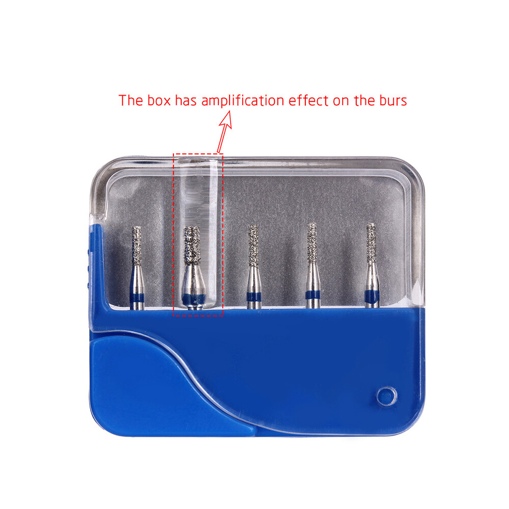 20 Types AZDENT Dental Diamond Burs Kit for High Speed Handpiece Medium FG 1.6MM