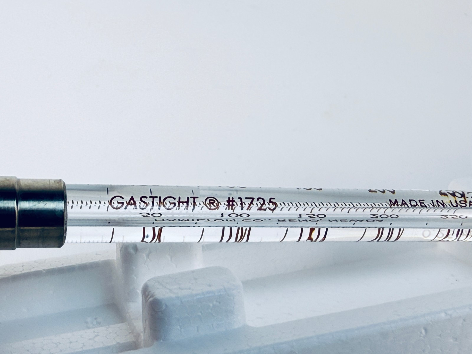 New Hamilton 81320 1001TLL 1.0 mL Gastight Syringe Luer Lock Instrument Syringe