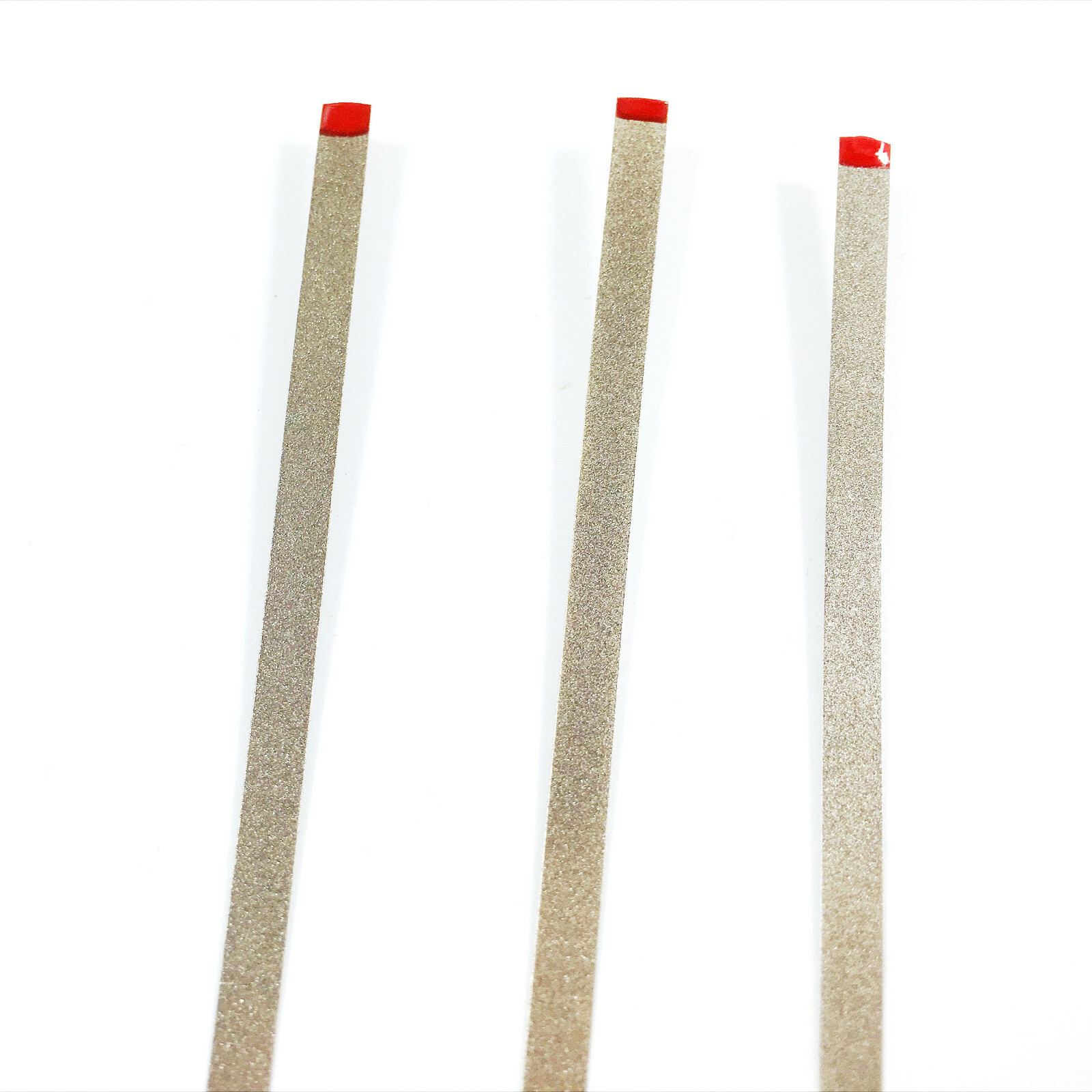 Dental Polish Surface Diamond Sand Strip Interproximal Enamel 2-Side Red 30um