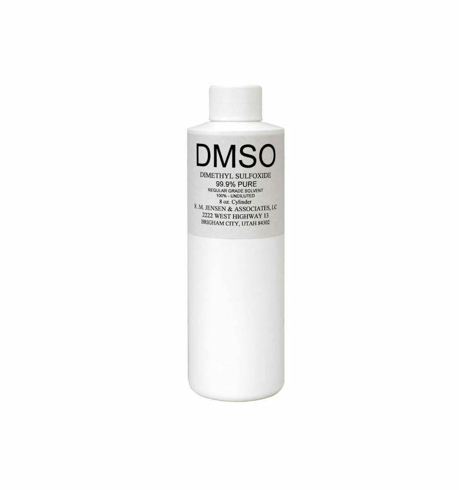 REGULAR GRADE DMSO DIMETHYL SULFOXIDE 99.9% PURE 8 OZ BOTTLE