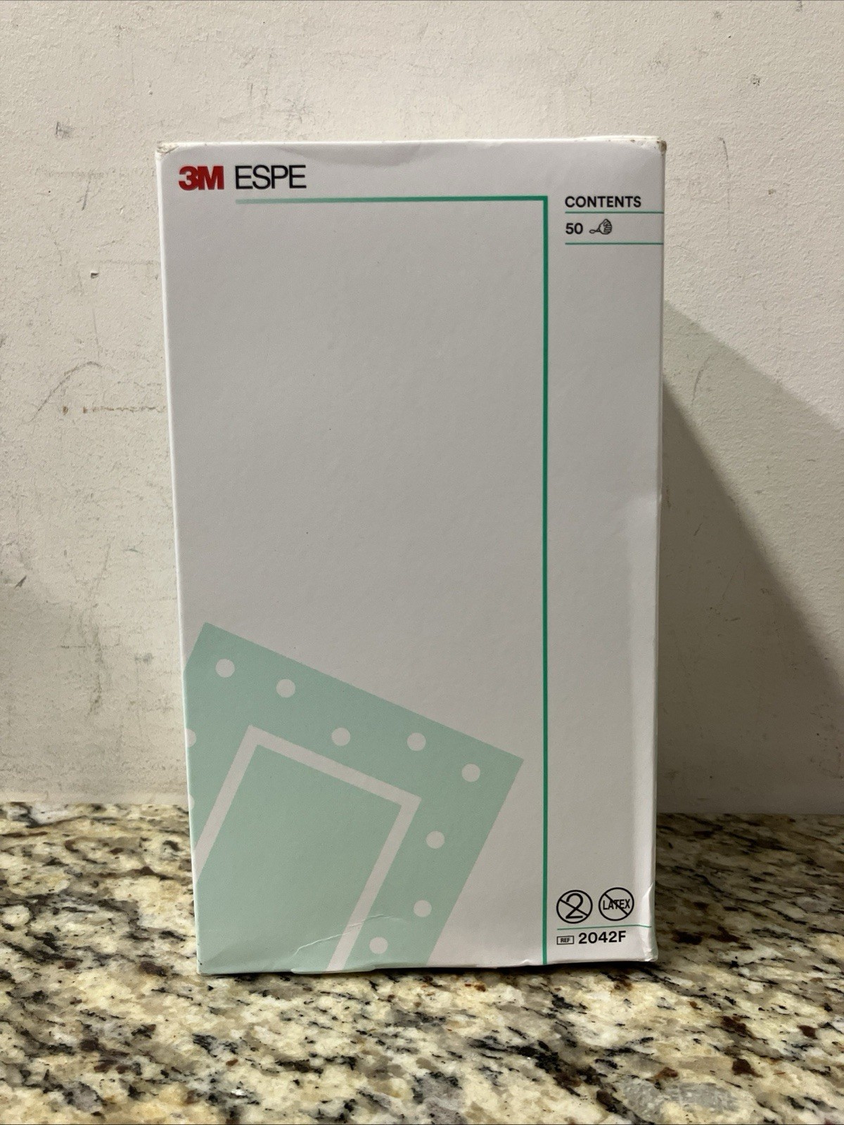3M 2042F ESPE Triple Layer Molded Face Masks 50/Pk