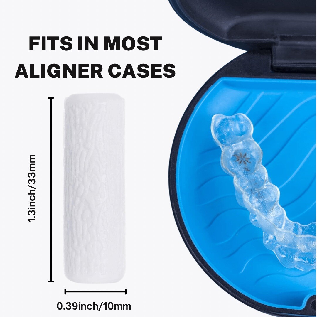 2PCs/Box NEW – Aligner Chewies/Seater Orthodontic Dental Chewies, Unscented
