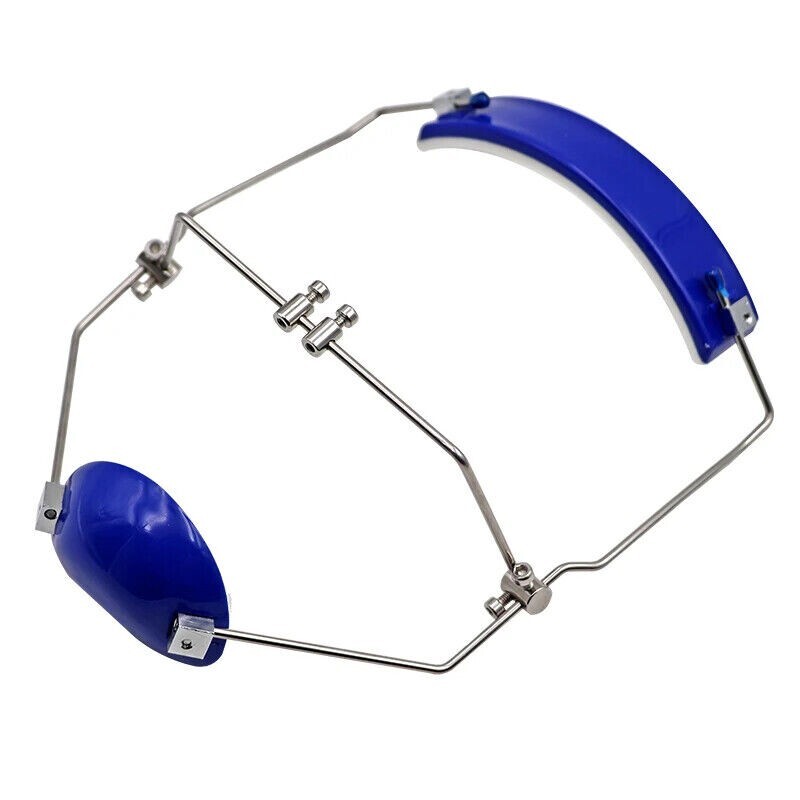 Dental Orthodontic Mask Forward Pull Headgear Double Lever Adjustable Face
