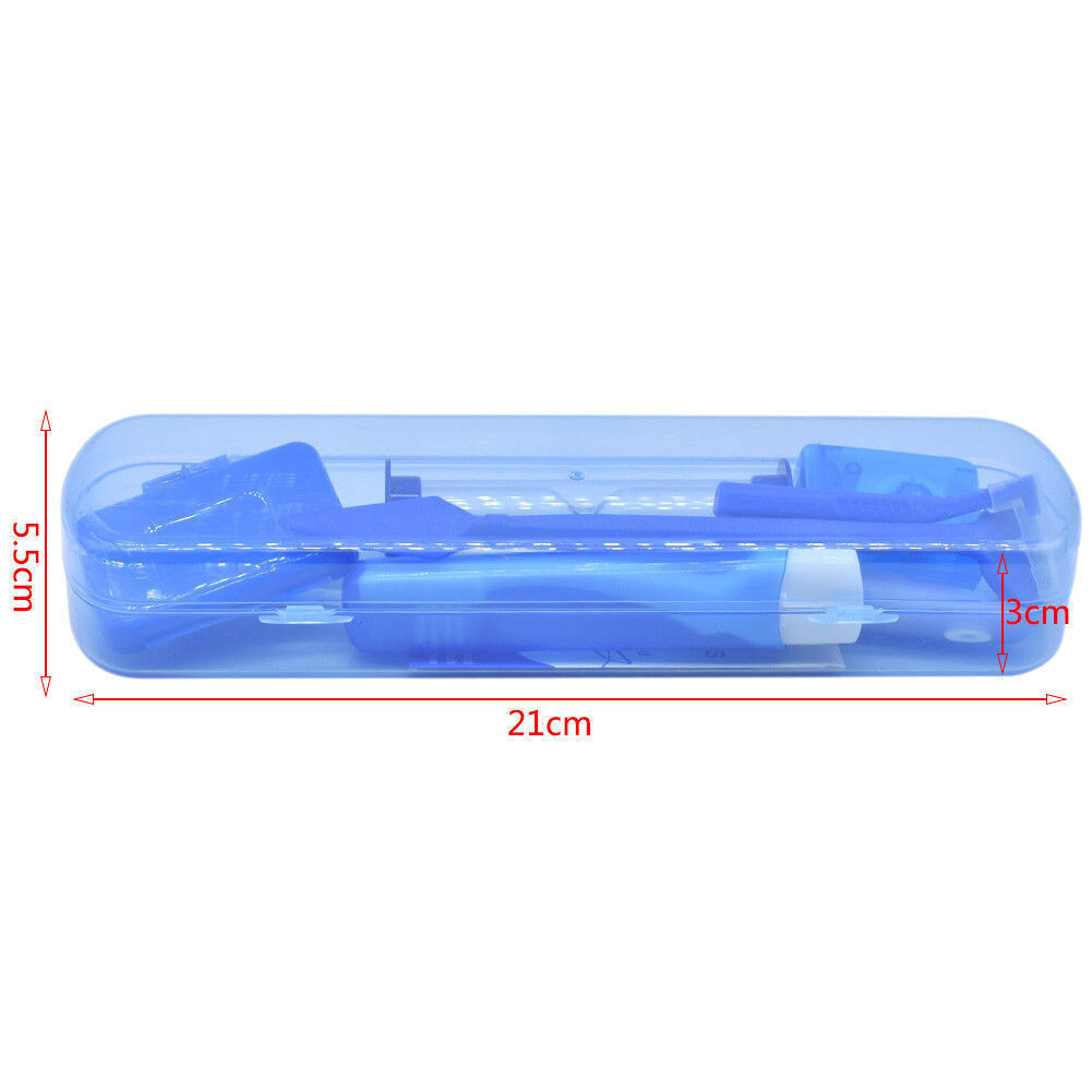 Dental Orthodontic Wax/Teeth Oral Care Orthodontic Kit Brush Floss Thread Mirror