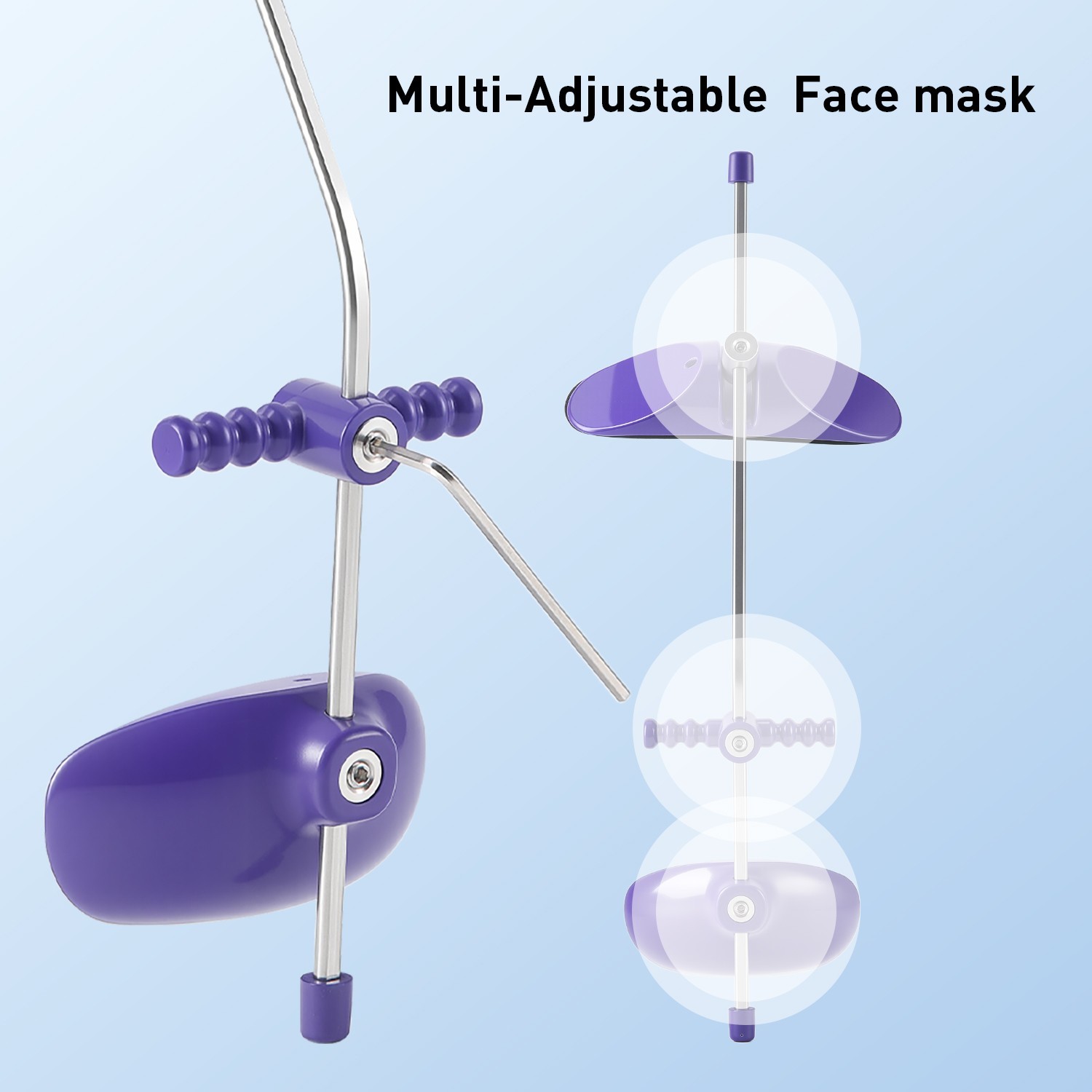 Dental Ortho forward pull Headgear facemask with Single Lever Adjustable 4 Color