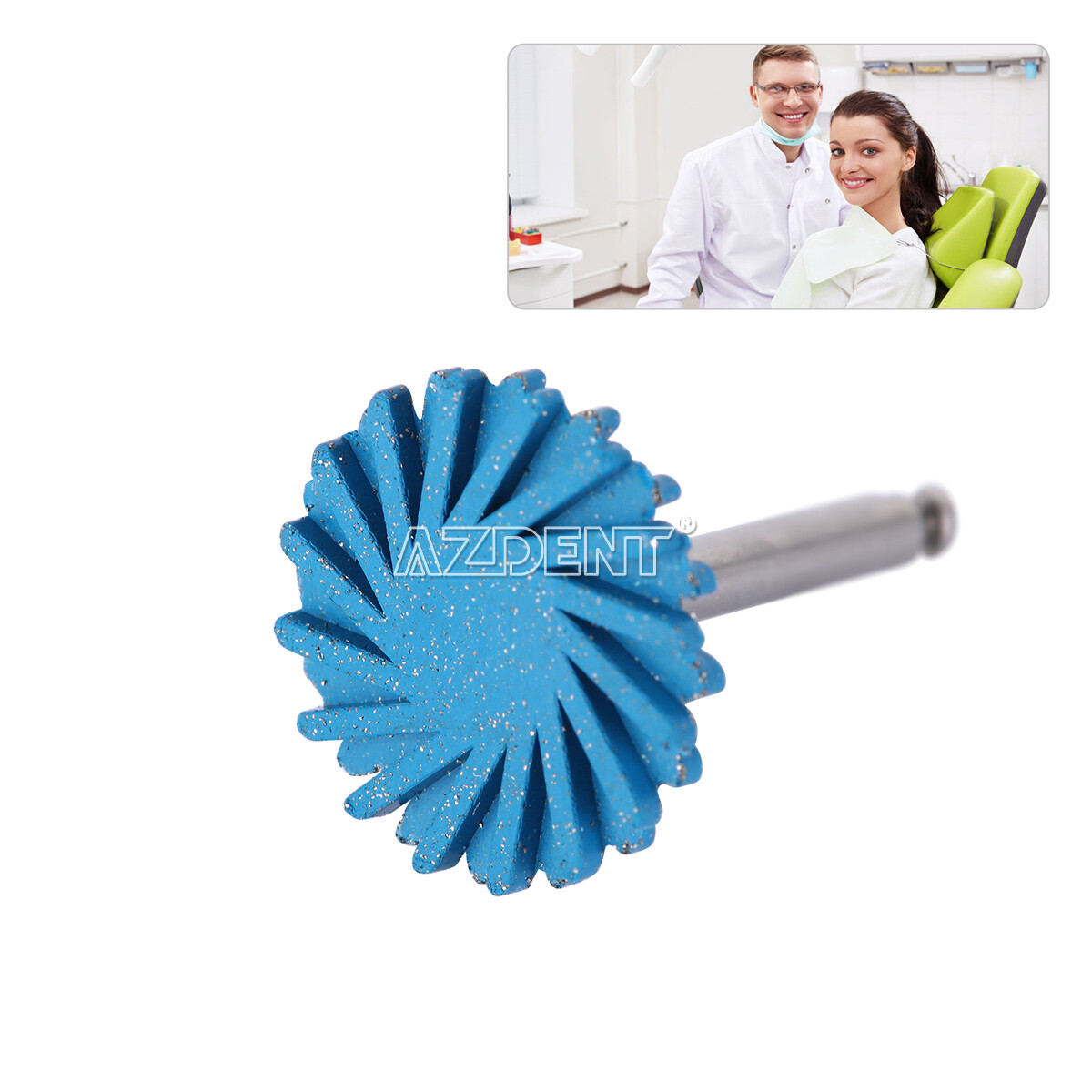 Dental Composite Polishing Diamond System RA disc 14mm Wheel Coarse/Medium/Fine