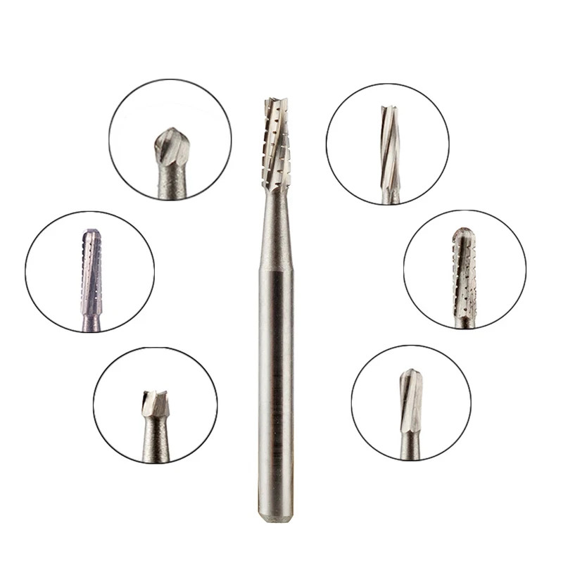 Dental Surgical Tungsten Steel Carbide FG Bur Burr Drill High Speed Handpiece