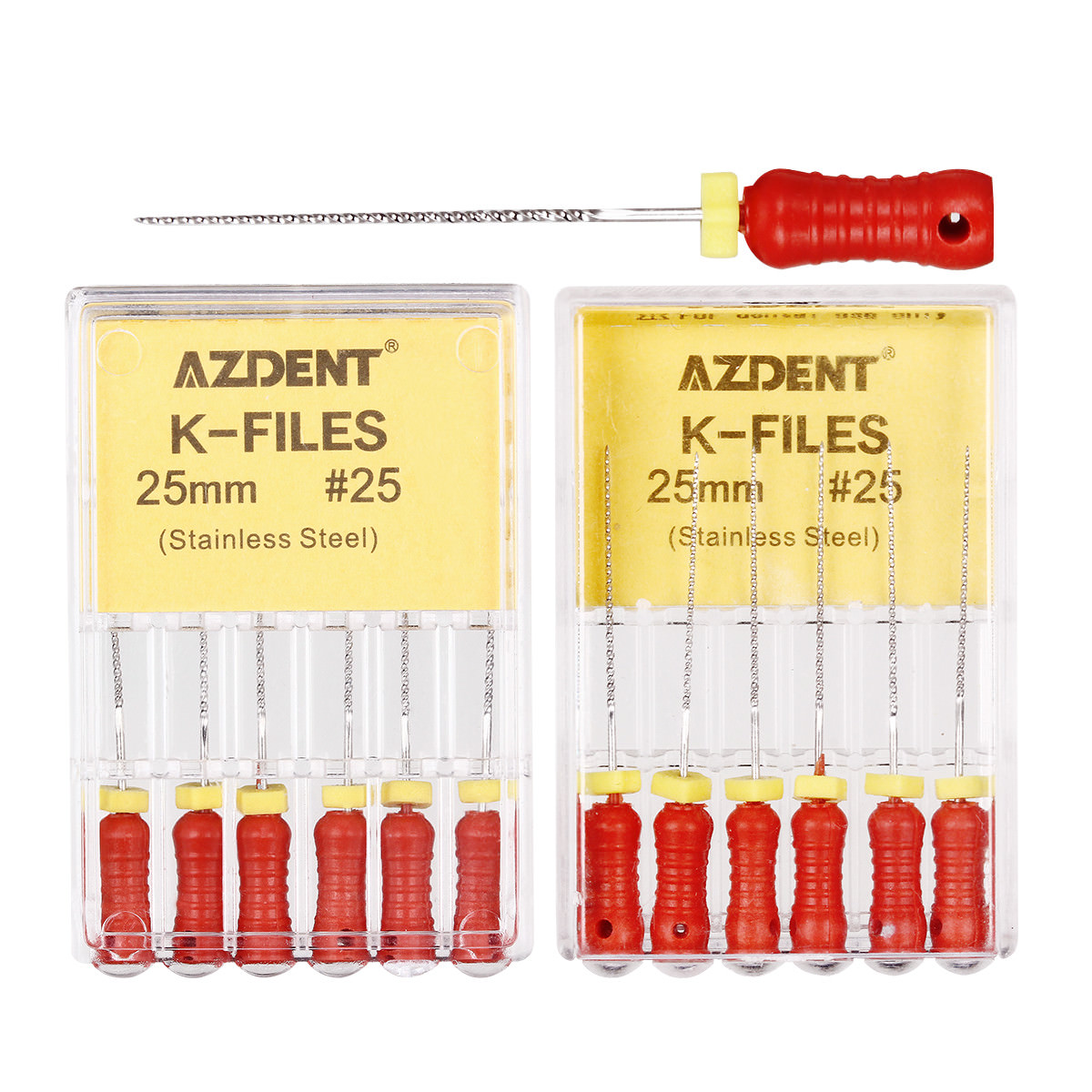 Dental Endo Root Canal Files 25mm/21mm #15-40/Absorbent Paper/Gutta Percha Point