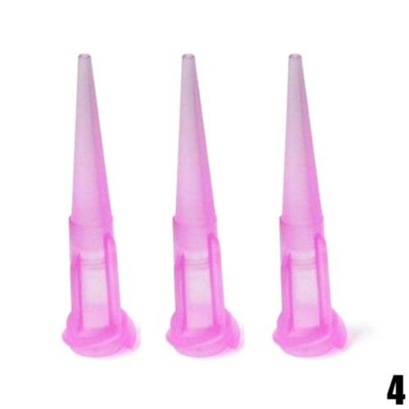 25PCS TT Blunt Glue Liquid Dispensing Needle Plastic Tapered