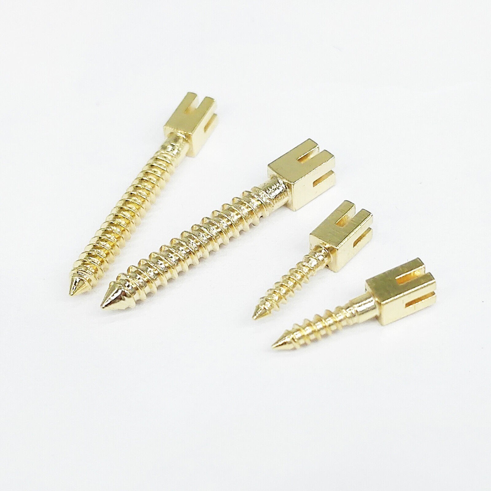 120/240pcs Dental Endo Screw Posts Root Canal Pins Conical Screws Gold Plated