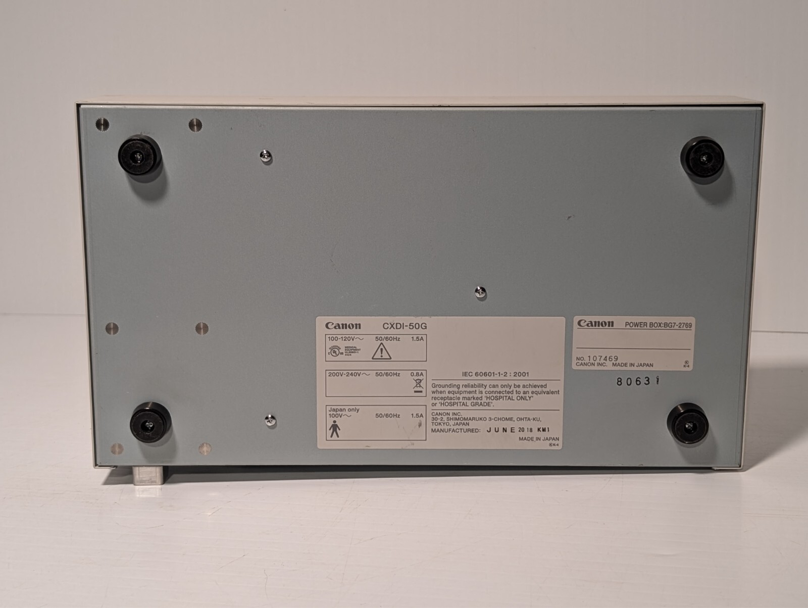 Canon CXDI-50G 07008944 Cassette Power Box UNTESTED Free Returns